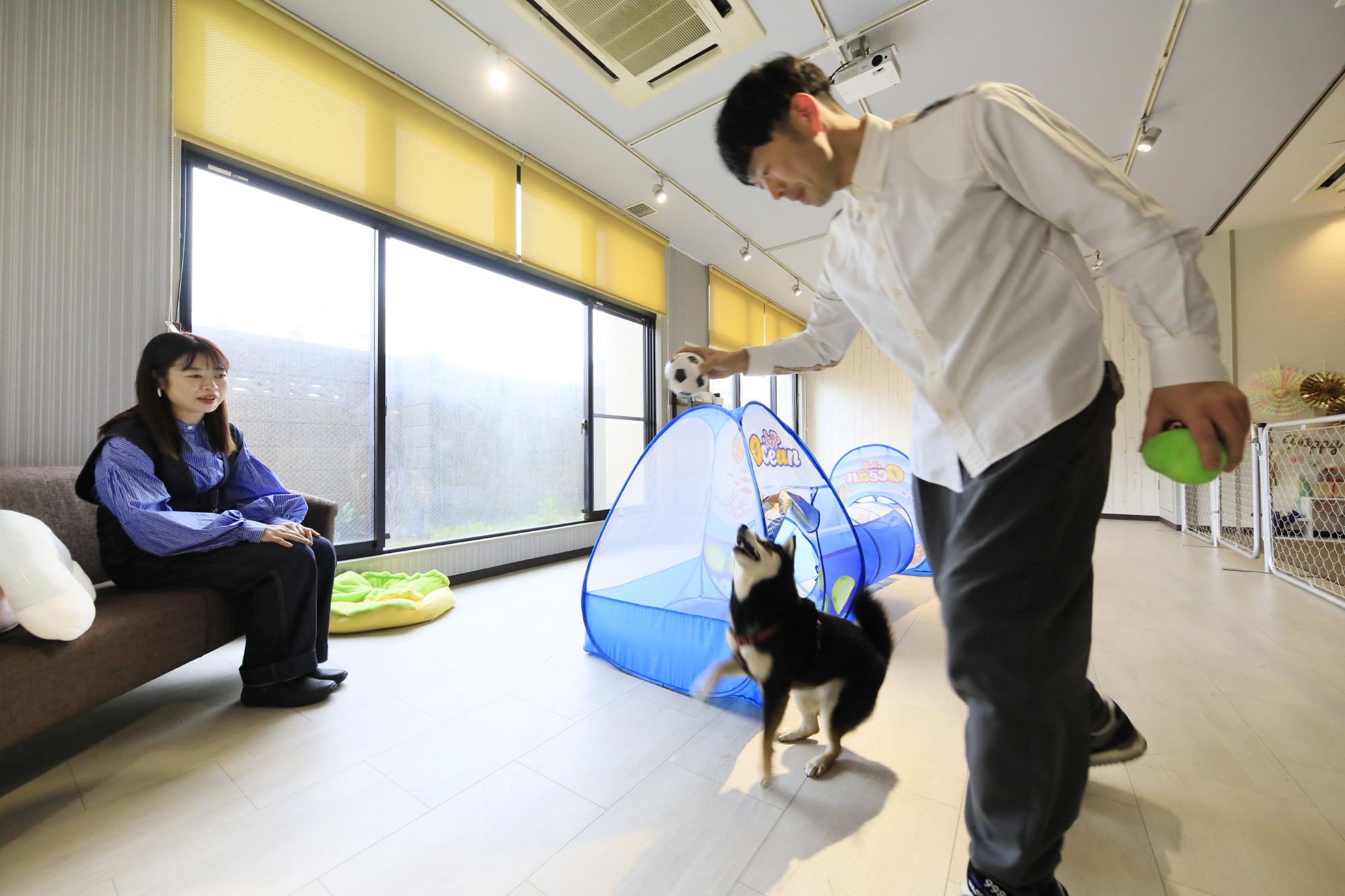 天候を気にせず遊べる屋内遊び場