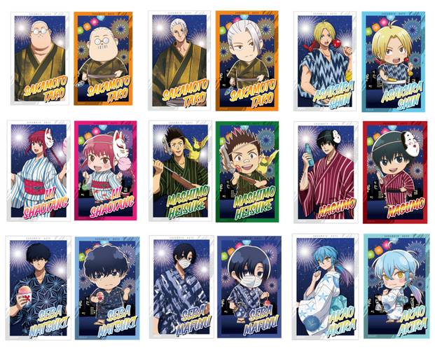 ブラインドフォトカードコレクション 浴衣ver.(1パック2枚入り／全9種)