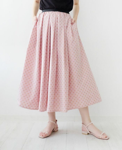 着丈83cmのマキシ丈