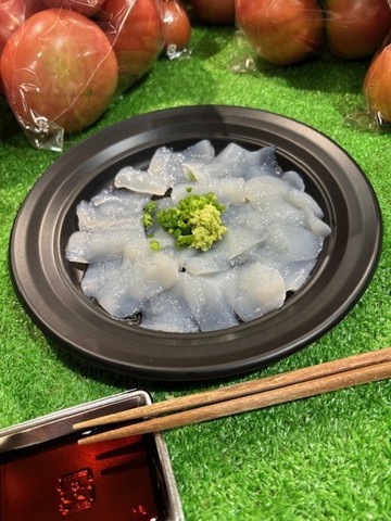 ふぐ刺し!?!?!?風こんにゃく