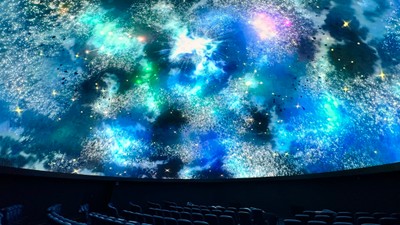 作品ドーム映像「星天開門」