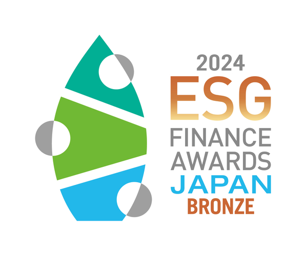ESGファイナンス・アワード・ジャパン 銅賞受賞ロゴ