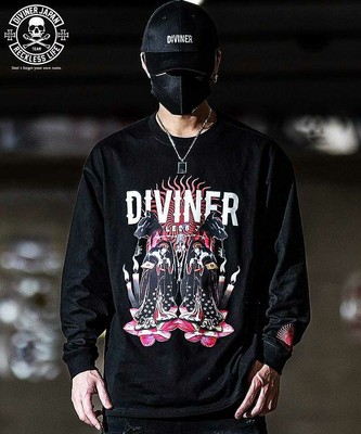 DIVINER JAPAN】百鬼夜行TEE（ブラック）