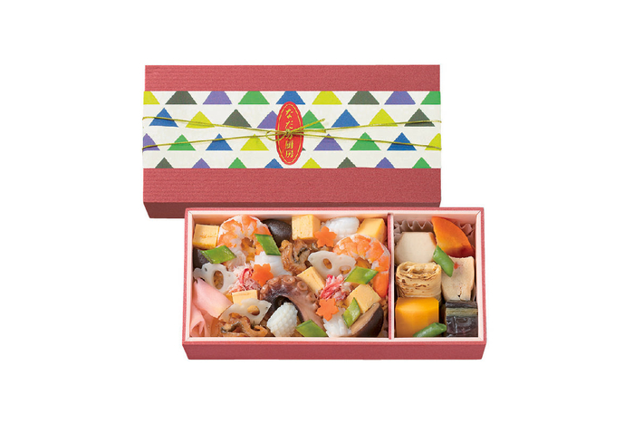 【なだ万厨房】ふきよせ寿司「菖蒲」