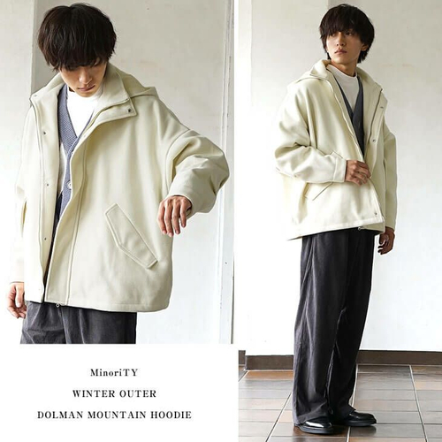 MinoriTY SELECT メルトンドルマンBIGマウンテンパーカー