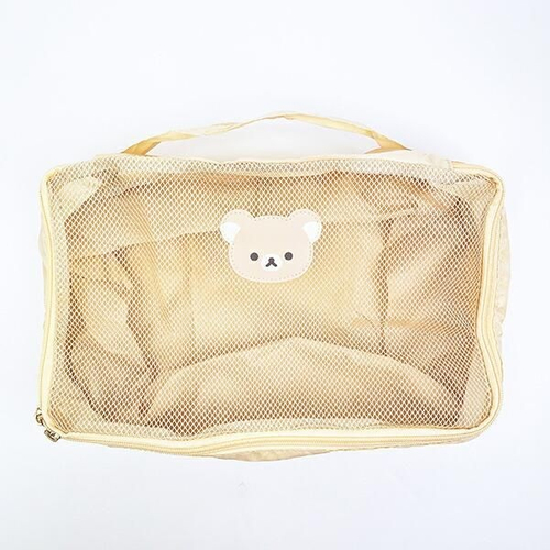 リラックマの圧縮ポーチ