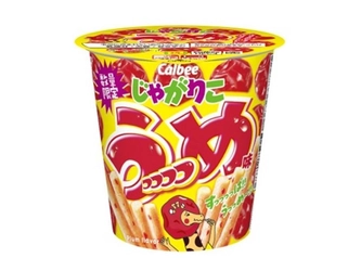 ミニストップ限定　じゃがりこ史上初の酸味コーティング‼
カルビー　じゃがりこ　うっっっっめ味