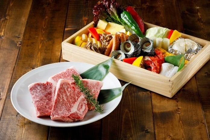 ▲淡路島を代表する、山と海の極上の素材を堪能