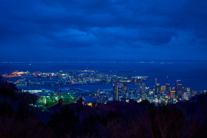 展望プラザからの夜景