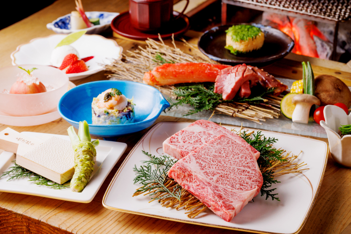 【仙台牛 炭火焼肉 和火一】仙台牛プリフィクスコース