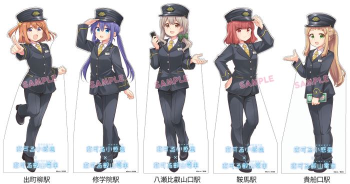 キャラクタースタンディPOPのイメージ