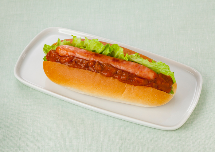 ミートソースホットドッグ