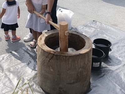 餅つき大会