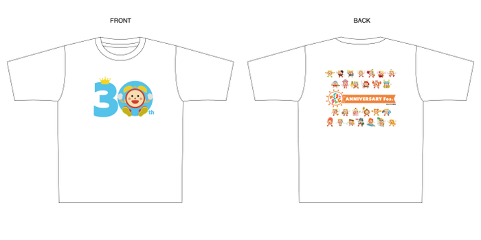 めざましテレビ30周年フェス　Tシャツ