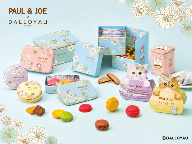 PAUL ＆ JOE &times; DALLOYAU　コラボ商品