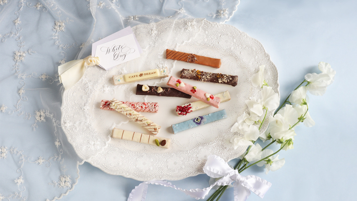 彩り鮮やかなチョコレートラスク