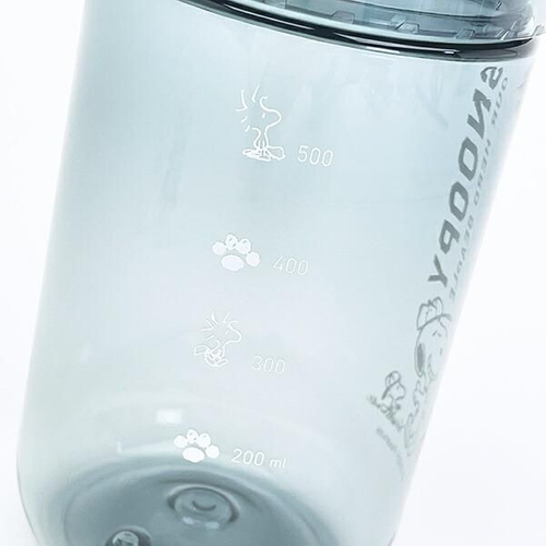 スヌーピーのクリアボトル