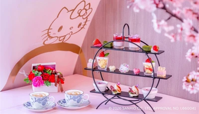 旬のいちごに舌鼓！ハローキティのキュートな期間限定アフタヌーンティーが登場♪
HELLO KITTY SMILE 『ハローキティのいちごアフタヌーンティー』 3月14日より提供