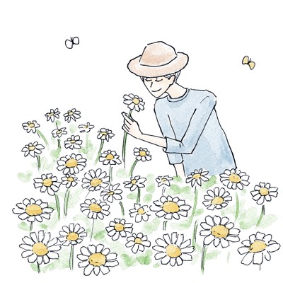 自然の花をモチーフにした香り