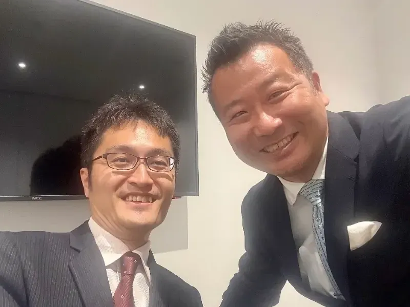 稲葉陽八段・大澤広樹(TOKAI RADIOアナウンサー)