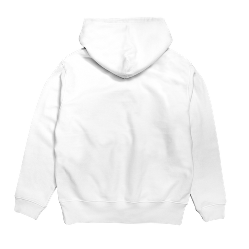 パーカー裏面デザイン無し（ホワイト）