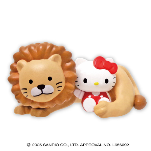 ライオンとハローキティ