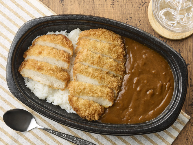 三元豚ロースのカツカレー　増量　イメージ