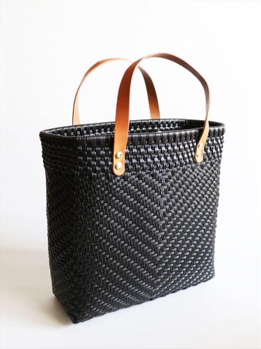 V字柄スクエアM ブラック