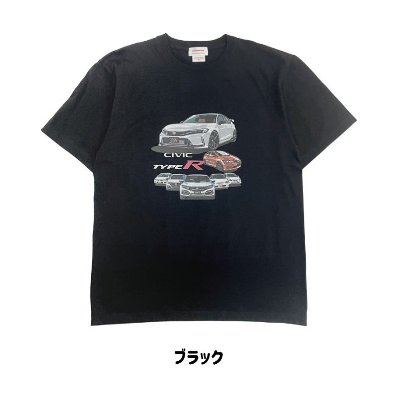 Honda CIVIC TYPE R デザインTシャツ