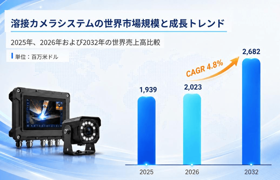 図:世界の溶接カメラシステム市場規模(百万米ドル)