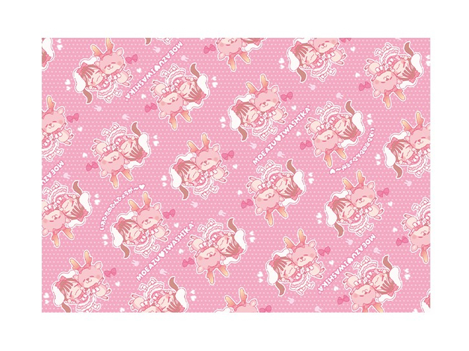 もえあず&times;イワシカ ランチョンマット（小／B5サイズ）