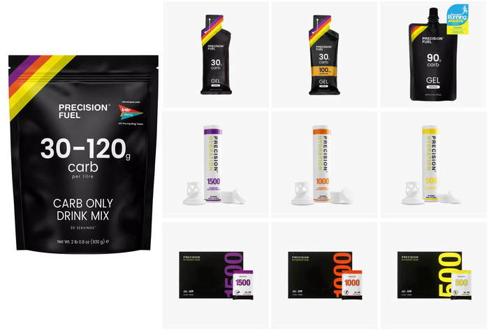 ランナーが使用している「Precision Fuel & Hydration」商品