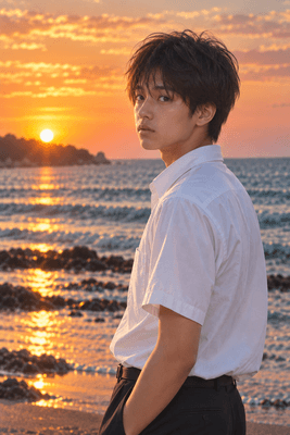 主人公の相手・加賀美健壱中学3年の時)02