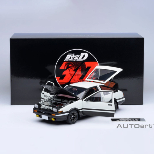 ミニカー AUTOart 1/18スケール トヨタ スプリンター トレノ (AE86) 「頭文字D」