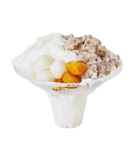 タロイモかき氷