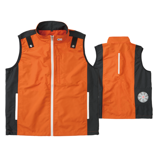 ⑥UL92464 空調服&reg; ベスト(フルハーネス対応)：科学特捜隊