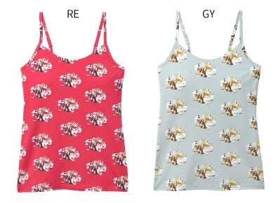 品番：LL2056　サイズ：M,L　カラー：RE / GY　価格：&yen;3,300(税込)