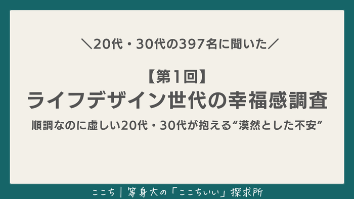 アイキャッチ｜等身大の「ここちいい」探究所