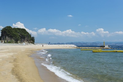 ※岩屋海水浴場(淡路島観光協会様より提供)