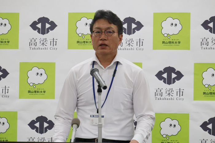 「この発見を地域の活性化につなげていきたい」と話す石田市長