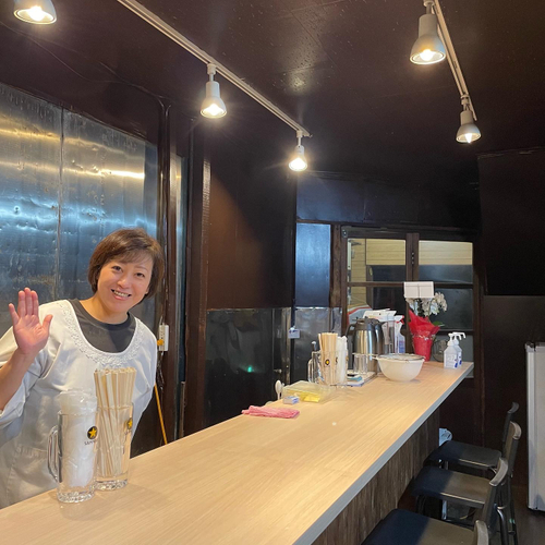女将の小林さん　