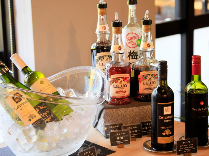 フリードリンク　※イメージ