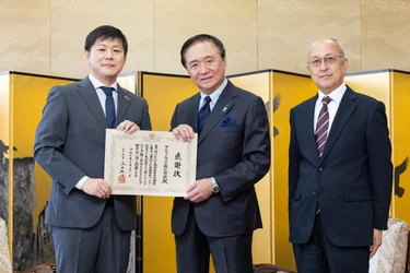 アルファ・ラバル株式会社「森林再生パートナー制度」参画により 神奈川県知事より感謝状を受贈