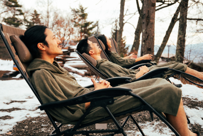 大自然の中でととのう