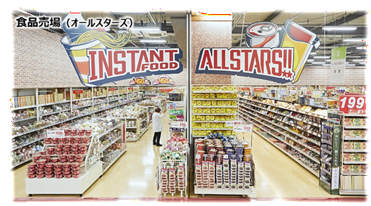 食品売場※画像はイメージ図です