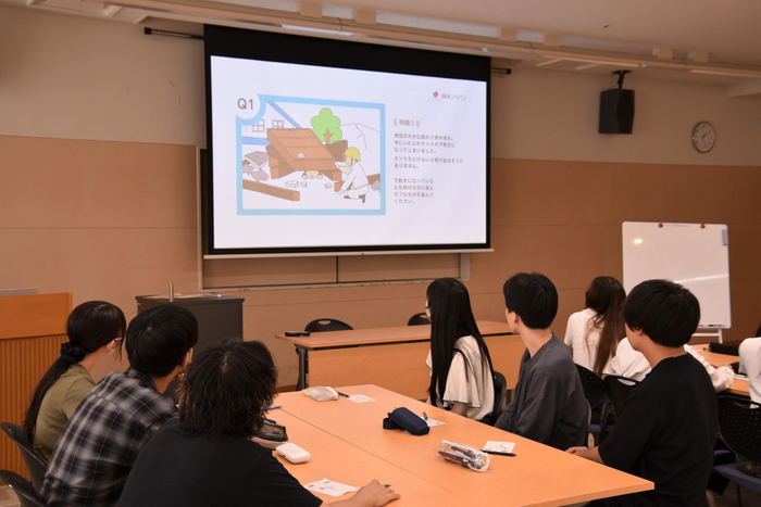 防災カードゲームを実践