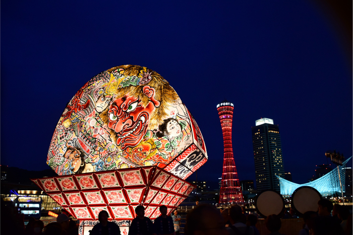 弘前ねぷた in 神戸(2025年の様子)