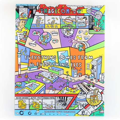 F100号（1620mm&times;1303mm）Acrylic Painting