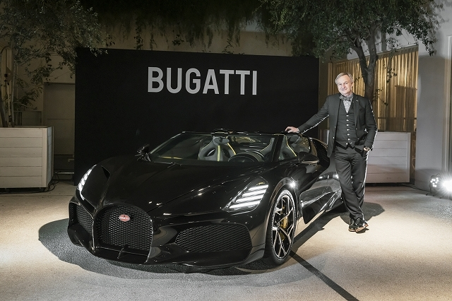 ブガッティ W16 ミストラル&times;ブガッティリマッチデザインダイレクターアヒム・アンシャイト氏