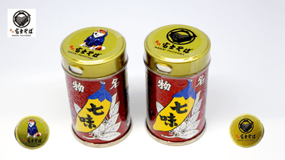 名代富士そば_七味唐辛子_オリジナル缶